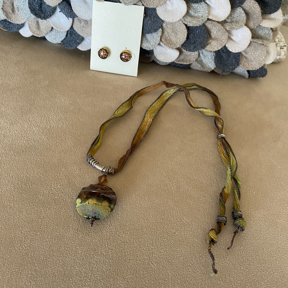 Earring and Necklace Set